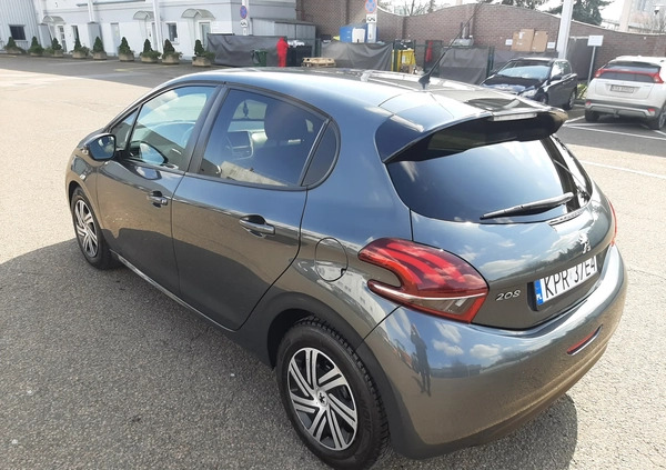 Peugeot 208 cena 37900 przebieg: 79000, rok produkcji 2017 z Kraków małe 67